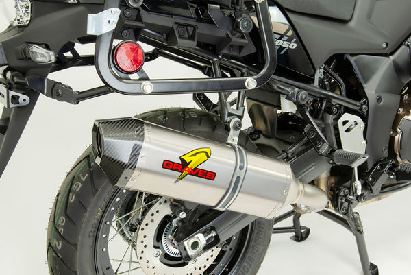 Graves Motorsports Suzuki V-STROM 1050 Cat-Back Exhaust System
