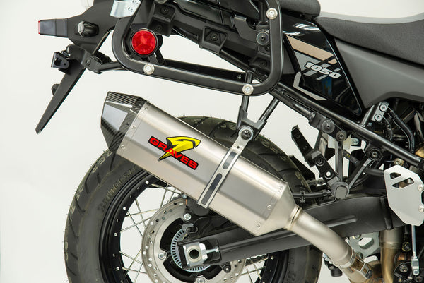 Graves Motorsports Suzuki V-STROM 1050 Cat-Back Exhaust System