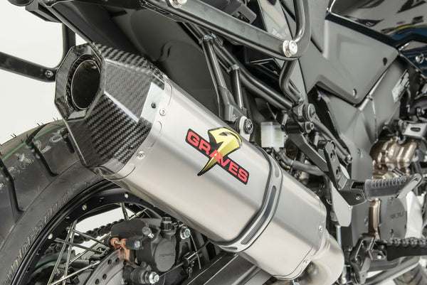 Graves Motorsports Suzuki V-STROM 1050 Cat-Back Exhaust System