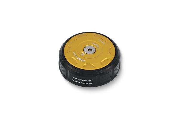 CNC RACING | Radiator cap cover Ducati BICOLOR