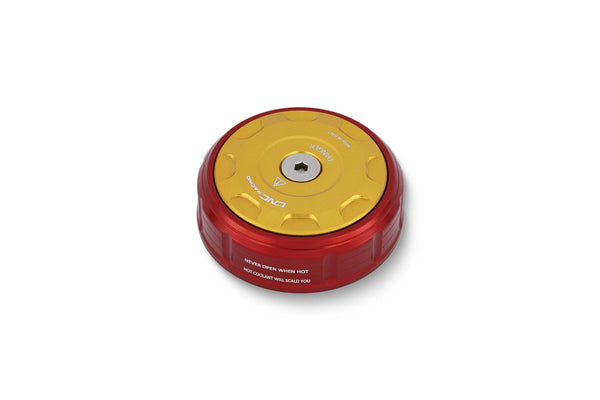 CNC RACING | Radiator cap cover Ducati BICOLOR