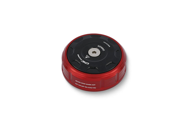 CNC RACING | Radiator cap cover Ducati BICOLOR