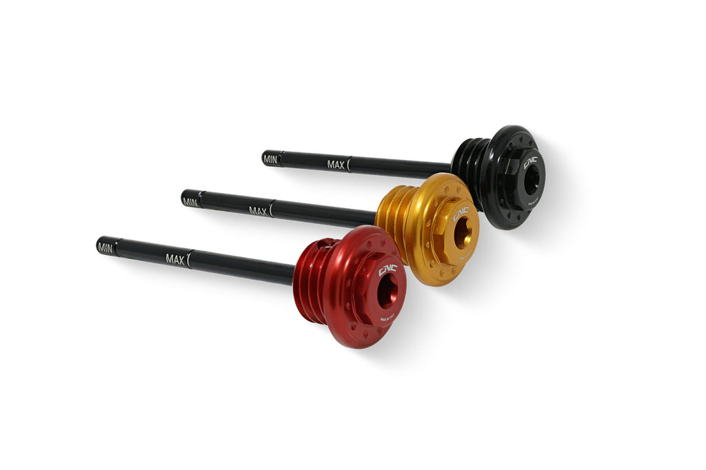 CNC RACING | Oil filler cap Exagon M24x3 with level dipstick