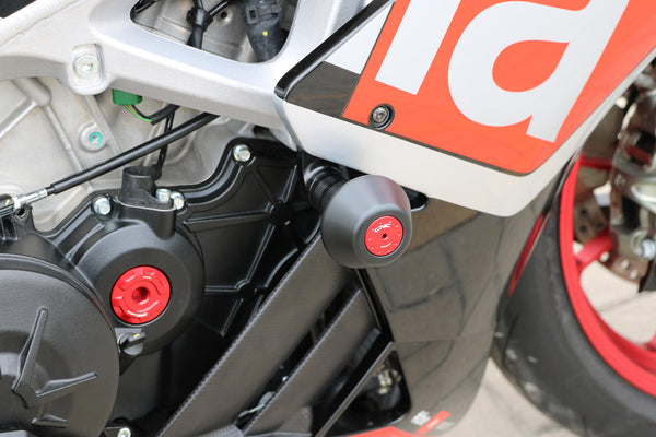 CNC RACING | Frame crash protectors Aprilia
