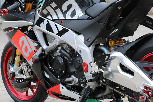 CNC RACING | Frame crash protectors Aprilia