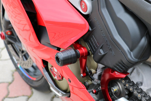 CNC RACING | Frame crash protections Ducati Panigale V4