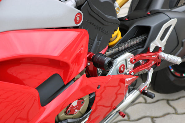 CNC RACING | Frame crash protections Ducati Panigale V4