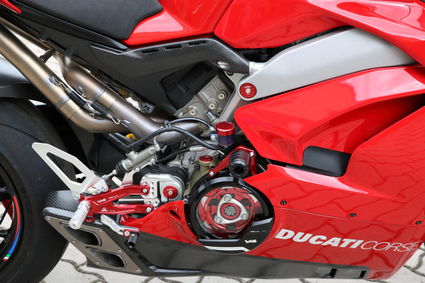 CNC RACING | Frame crash protections Ducati Panigale V4
