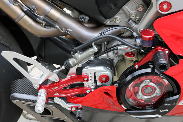 CNC RACING | Frame crash protections Ducati Panigale V4