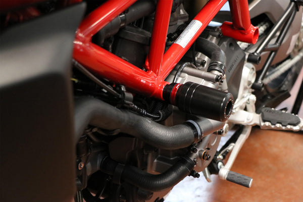 CNC RACING | Frame crash protections Ducati Hypermotard