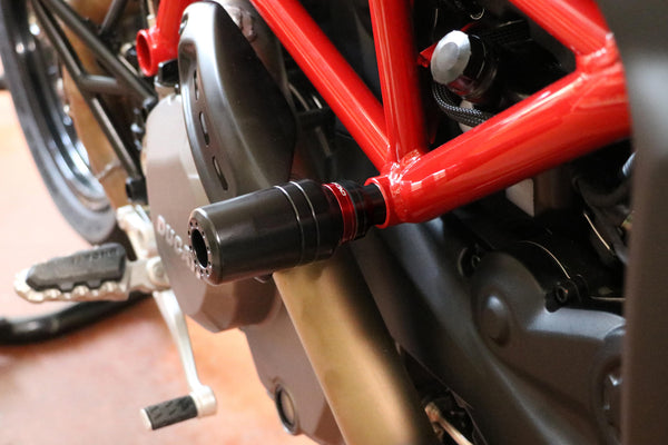CNC RACING | Frame crash protections Ducati Hypermotard