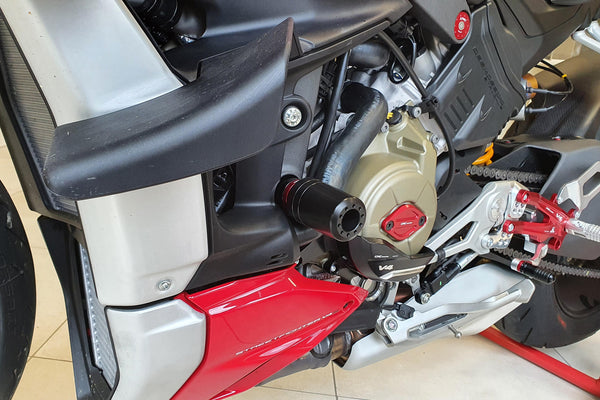 CNC RACING | Frame crash protections Ducati Streetfighter V4