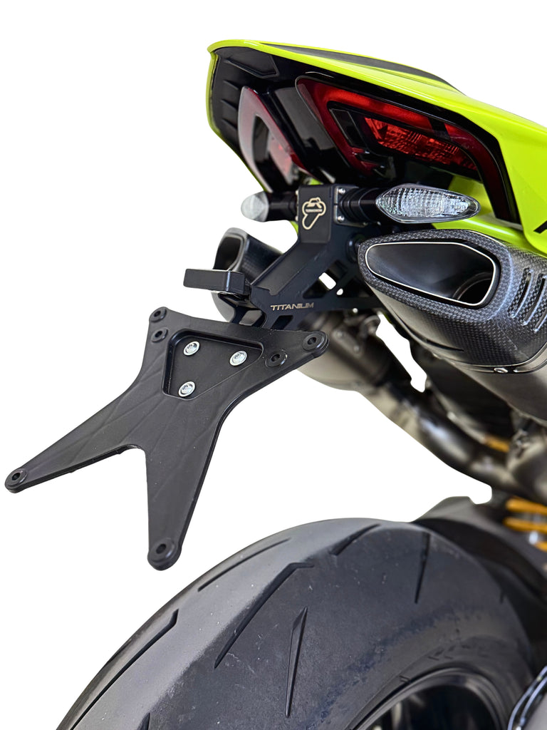 TERMIGNONI D23109490N titanium license plate holder