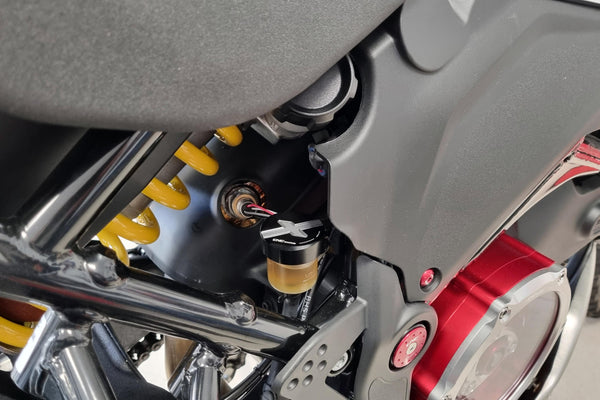 CNC RACING | Rear brake fluid reservoir cap Ducati DesertX
