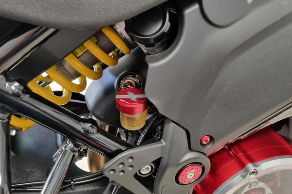 CNC RACING | Rear brake fluid reservoir cap Ducati DesertX