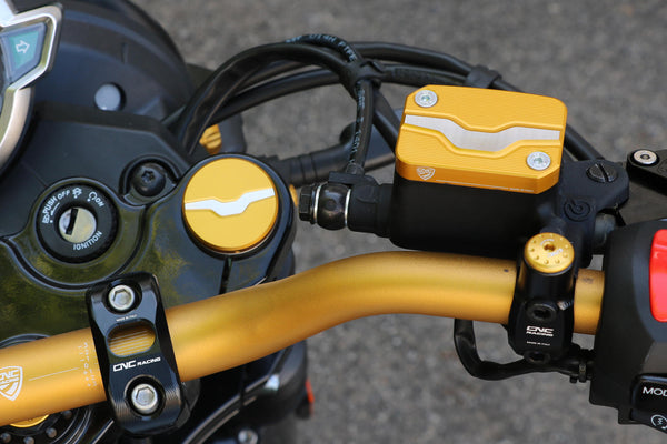 CNC RACING | Front brake fluid reservoir cap Moto Guzzi