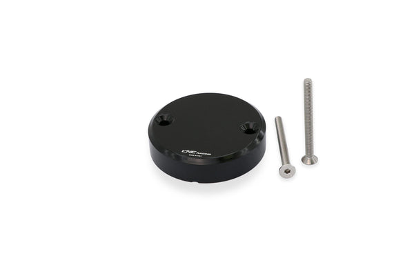 CNC RACING | Front brake fluid reservoir cap Ø56 - Streaks