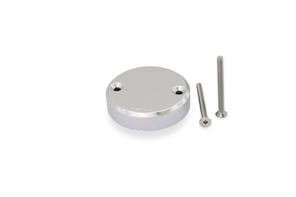 CNC RACING | Rear brake fluid reservoir cap Ø56 - Streaks