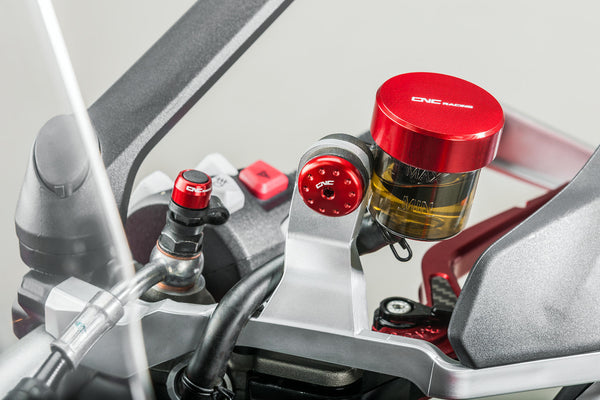 CNC RACING | Clutch fluid reservoir cap - Streaks