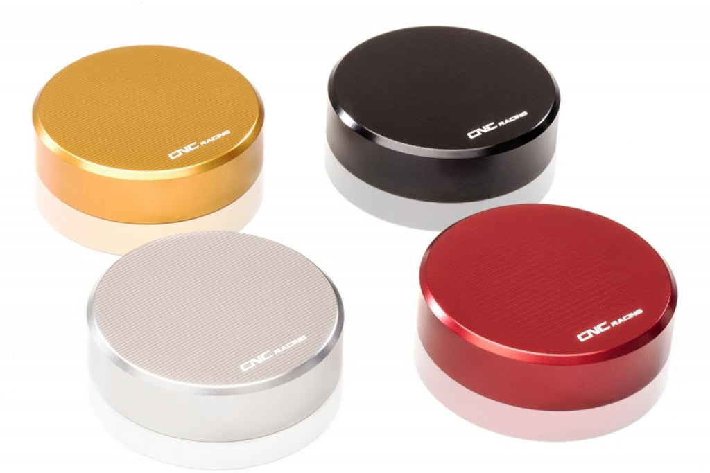 CNC RACING | Rear brake fluid reservoir cap M46x4 - Streaks