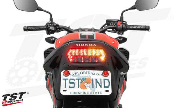 TST Programmable and Sequential LED Integrated Tail Light for Honda CB650F / CBR650F
