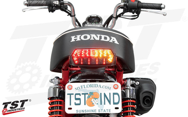 TST Programmable and Sequential LED Integrated Tail Light for Honda Monkey 2019-2021