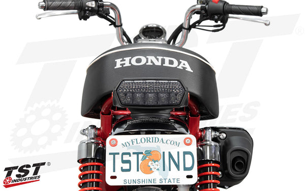 TST Programmable and Sequential LED Integrated Tail Light for Honda Monkey 2019-2021