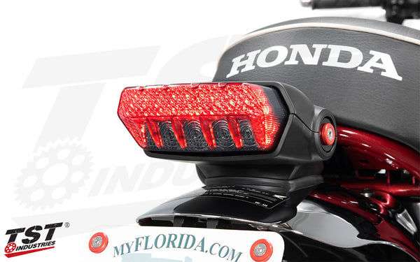 TST Programmable and Sequential LED Integrated Tail Light for Honda Monkey 2019-2021