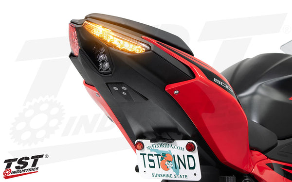 TST Programmable And Sequential LED Integrated Tail Light For Kawasaki Ninja 500 / Z500 2024+