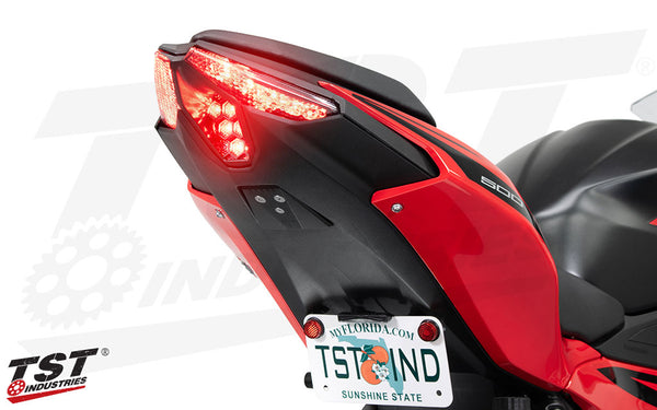 TST Programmable And Sequential LED Integrated Tail Light For Kawasaki Ninja 500 / Z500 2024+