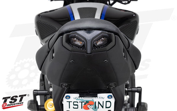 TST Programmable And Sequential LED Integrated Tail Light For Yamaha MT-09 2021-2023