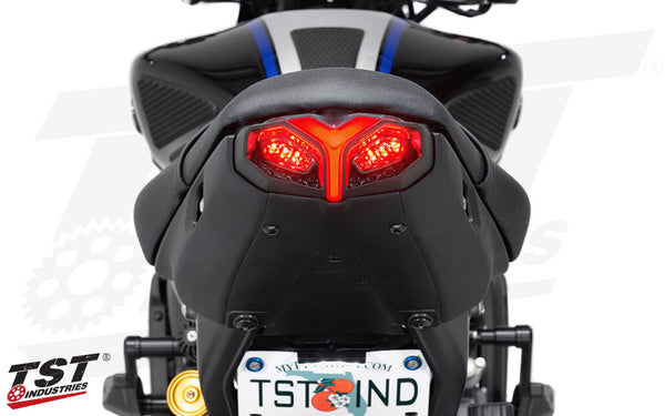 TST Programmable And Sequential LED Integrated Tail Light For Yamaha MT-09 2021-2023