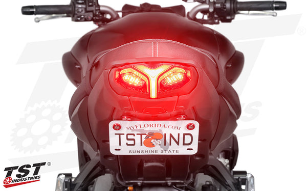 TST Programmable And Sequential LED Integrated Tail Light For Yamaha MT-10 2022+
