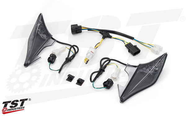 TST Sequential LED Integrated Tail Lights for Yamaha YZF-R7 2022-2025