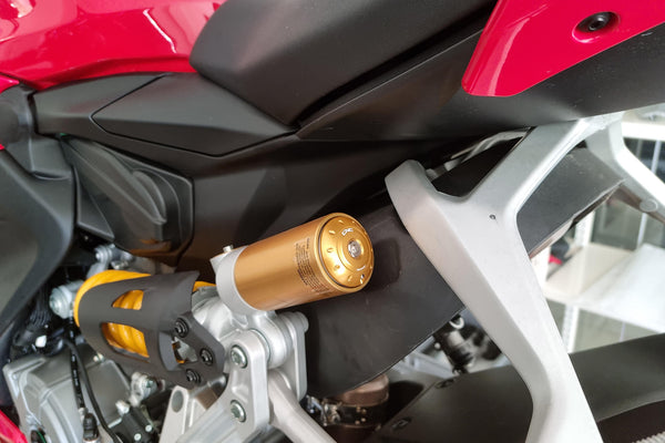 CNC RACING | Cover shock absorber tank rear Ducati