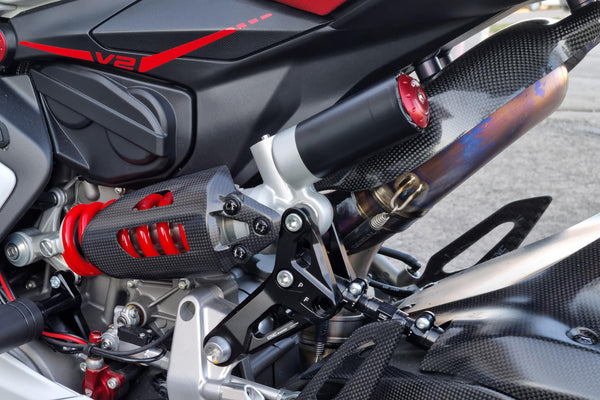 CNC RACING | Cover shock absorber tank rear Ducati
