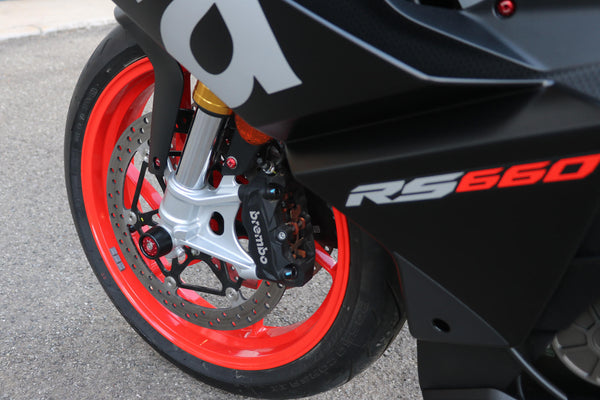 CNC RACING | Front wheel protectors Aprilia