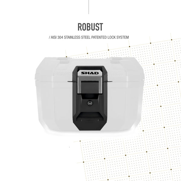 SHAD TR41 Terra Black Top Case – D0TR41100