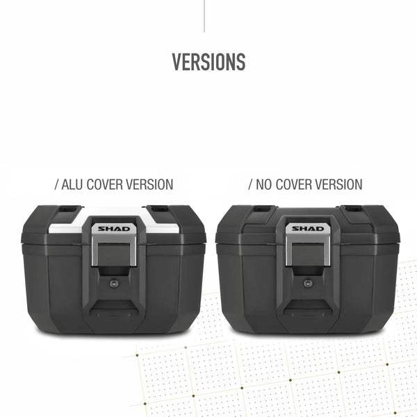SHAD TR41 Terra Black Top Case – D0TR41100