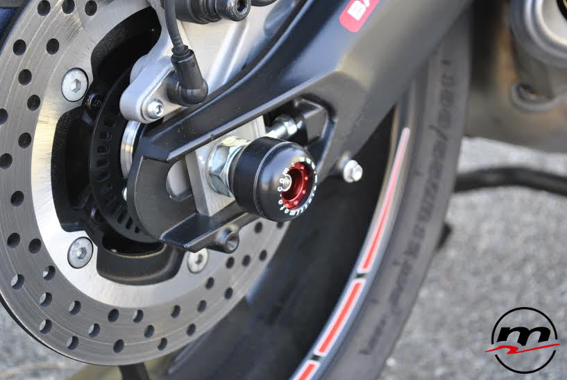 Melotti Racing Rear Axle Slider Kit for Yamaha MT-07