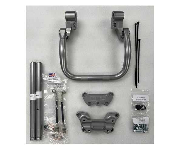 HeliBars Kawasaki Concours14 Horizon ST multi-axis adjustable handlebars