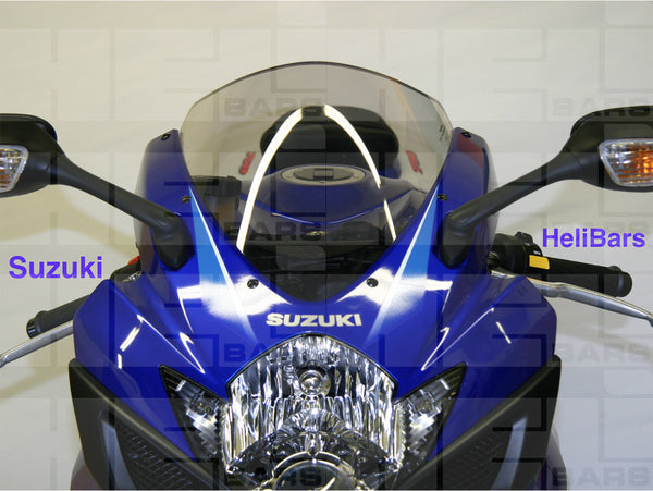 HeliBars Suzuki GSXR600 / GSXR750 2006-onwards TracStar replacement handlebar