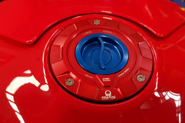 CNC RACING | Fuel tank cap - Pramac Racing Limited Edition