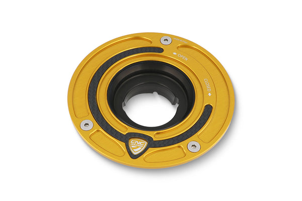 CNC RACING | Fuel tank cap - flange Carbon