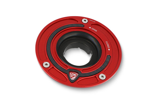 CNC RACING | Fuel tank cap - flange Carbon