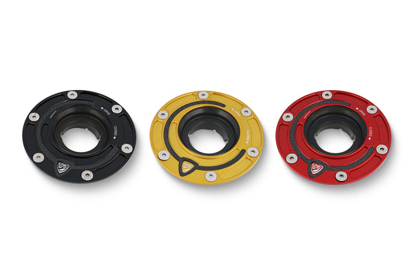 CNC RACING | Fuel tank cap - flange Carbon