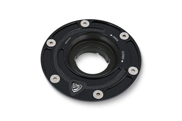 CNC RACING | Fuel tank cap - flange Carbon