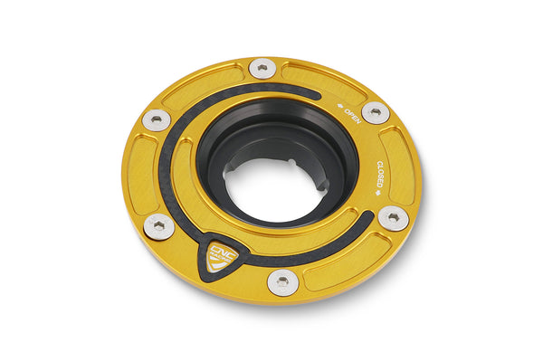 CNC RACING | Fuel tank cap - flange Carbon