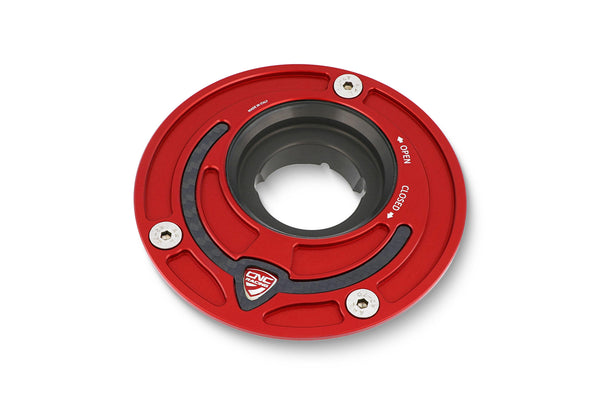 CNC RACING | Fuel tank cap - flange Carbon