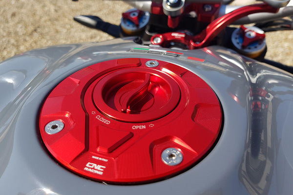 CNC RACING | Fuel tank cap - flange Gear